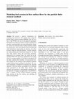 Research paper thumbnail of Modeling bed erosion in free surface flows by the particle finite element method