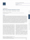 Research paper thumbnail of Effect Sizes of Somatic Mutations in Cancer