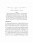 Research paper thumbnail of Analysis of Ecrime in Crowd-Sourced Labor Markets: Mechanical Turk vs. Freelancer