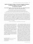 Research paper thumbnail of Spatial and temporal changes in Lutzomyia longipalpis abundance, a Leishmania infantum vector in an urban area in northeastern Argentina