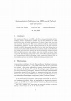 Research paper thumbnail of Automatisierte Selektion von LEDs nach Farbort und Intensität