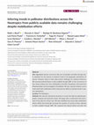 Research paper thumbnail of Inferring trends in pollinator distributions across the Neotropics from publicly available data remains challenging despite mobilization efforts