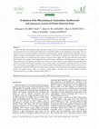 Research paper thumbnail of Evaluation of the Phytochemical, Antioxidant, Antibacterial and Anticancer Activity of Prunus domestica Fruit