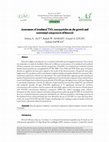 Research paper thumbnail of Assessment of irradiated TiO2 nanoparticles on the growth and nutritional components of broccoli