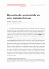 Research paper thumbnail of Humanidade e animalidade nas artes marciais chinesas