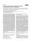 Research paper thumbnail of Spirometry Reference Values After Inhalation of 200 μg of Salbutamol