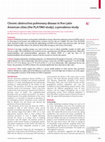 Research paper thumbnail of Chronic obstructive pulmonary disease in five Latin American cities (the PLATINO study): a prevalence study