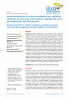 Research paper thumbnail of Institucionalização de práticas avaliativas em vigilância sanitária: aprimorando coletivamente a gestão por meio da modelização das intervenções