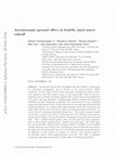 Research paper thumbnail of Aerodynamic Ground Effect in Fruitfly Sized Insect Takeoff