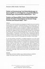 Research paper thumbnail of Freiheit und Verantwortung? Arzt-Patient-Beziehungen im Spannungsfeld von technologischen und gesellschaftlichen Veränderungen und persönlichen Bedürfnissen – Teil 1