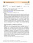 Research paper thumbnail of Fall migratory patterns of the Blackpoll Warbler at a continental scale