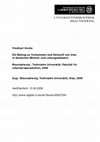 Research paper thumbnail of Ein Beitrag zu Vorkommen und Herkunft von Uran in deutschen Mineral-und Leitungswässern / von Friedhart Knolle