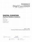 Research paper thumbnail of Thinking like a digital curator: Creating internships in the Cognitive Apprenticeship Model