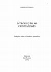 Research paper thumbnail of Joseph Ratzinger Introducao ao Cristiani