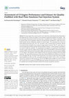 Research paper thumbnail of Assessment of CI Engine Performance and Exhaust Air Quality Outfitted with Real-Time Emulsion Fuel Injection System