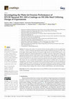 Research paper thumbnail of Investigating the Water Jet Erosion Performance of HVOF-Sprayed WC-10Co Coatings on 35CrMo Steel Utilizing Design of Experiments