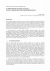 Research paper thumbnail of EL PROFESOR DE ESPAÑOL EN ISRAEL: LENGUA, MIGRACIÓN E IDENTIDAD PROFESIONAL