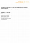 Research paper thumbnail of Assessing Service Operations in the Short and Long Runs: Efficiency Analysis and Empirical Application