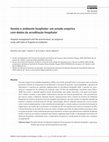 Research paper thumbnail of Gestão e ambiente hospitalar: um estudo empírico com dados da acreditação hospitalar