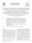 Research paper thumbnail of Comparison of Selvester QRS score with magnetic resonance imaging measured infarct size in patients with ST elevation myocardial infarction