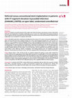 Research paper thumbnail of Deferred versus conventional stent implantation in patients with ST-segment elevation myocardial infarction (DANAMI 3-DEFER): an open-label, randomised controlled trial