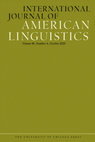 Research paper thumbnail of Zamponi, R. 2020 ‘Some precontact widespread lexical forms in the languages of Greater Amazonia’. International Journal of American Linguistics 84: 527-573.