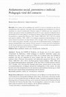 Research paper thumbnail of Aislamiento social, preventivo e indicial. Pedagogía viral del contacto Social, preventive and indexical isolation. Viral pedagogy of contact