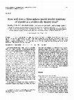 Research paper thumbnail of How well does a three-sphere model predict positions of dipoles in a realistically shaped head?