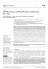 Research paper thumbnail of COVID-19 Impacts on Whale-Watching Collaboration Networks