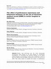 Research paper thumbnail of The effect of performance expectancy and behavioral intention on the use of electronic medical record (EMR) in tertier hospital in Indonesia