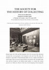 Research paper thumbnail of Lecture by Giancarla Cilmi: Collecting and art market between Florence and Rome at the end of the 19th century: the Jacquemart-André Collection, The Society for the History of Collecting-Italian Chapter, 3th November 2022 (online)