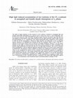 Research paper thumbnail of High light induced accumulation of two isoforms of the CF1 alpha-subunit in mesophyll and bundle sheath chloroplasts of C4 plants