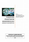 Research paper thumbnail of Panduan Praktikum Mikrobiologi