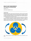 Research paper thumbnail of Beauty and Transcendence in Architecture: Four Ideals for the Secular Age