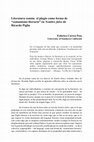 Research paper thumbnail of Literatura común: el plagio como forma de “comunismo literario” en Nombre falso de Ricardo Piglia