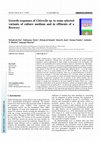 Research paper thumbnail of Growth responses of Chlorella sp. to some selected variants of culture medium and in effluents of a Brewery