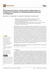 Research paper thumbnail of Experimental Analysis and Parametric Optimization on Compressive Properties of Diamond-Reinforced Porous Al Composites