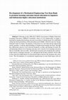 Research paper thumbnail of Development of a Mechanical Engineering Test Item Bank to promote learning outcomes-based education in Japanese and Indonesian higher education institutions