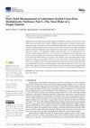 Research paper thumbnail of Flow Field Measurement of Laboratory-Scaled Cross-Flow Hydrokinetic Turbines: Part I—The Near-Wake of a Single Turbine