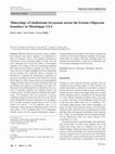 Research paper thumbnail of Mineralogy of cheilostome bryozoans across the Eocene–Oligocene boundary in Mississippi, USA