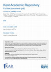 Research paper thumbnail of The commissioner’s perspective: the lived realities of commissioning children’s preventative services in England and the role of discretion