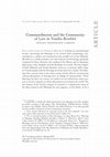 Research paper thumbnail of "Commandments and the Community of Law in Tosefta Berakhot," Jewish Quarterly Review 111:2 (2021), 155-184.