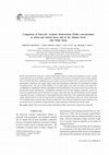 Research paper thumbnail of Comparison of Polycyclic Aromatic Hydrocarbon (PAHs) concentrations in urban and natural forest soils in the Atlantic Forest (São Paulo State)