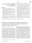 Research paper thumbnail of Application of the International Prognostic Scoring System-Revised in therapy-related myelodysplastic syndromes and oligoblastic acute myeloid leukemia