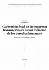 Research paper thumbnail of La evasión fiscal de las empresas transnacionales es una violación de los derechos humanos. Entrevista a Claudine Gaidoni