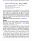 Research paper thumbnail of Comprehensive integration of single cell data