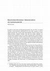 Research paper thumbnail of Beschreiben/Zersetzen: Dekonstruktion als Institutionskritik