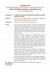 Research paper thumbnail of CFP: Gli esuli e le tradizioni locali: il ruolo degli espatriati nella costruzione delle identità cittadine