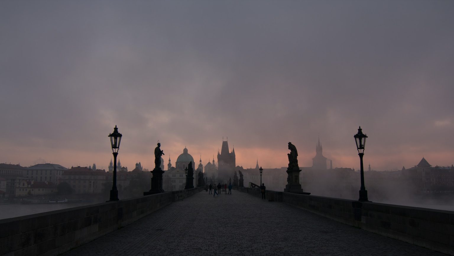 Charles bridge in prague, czech republic.