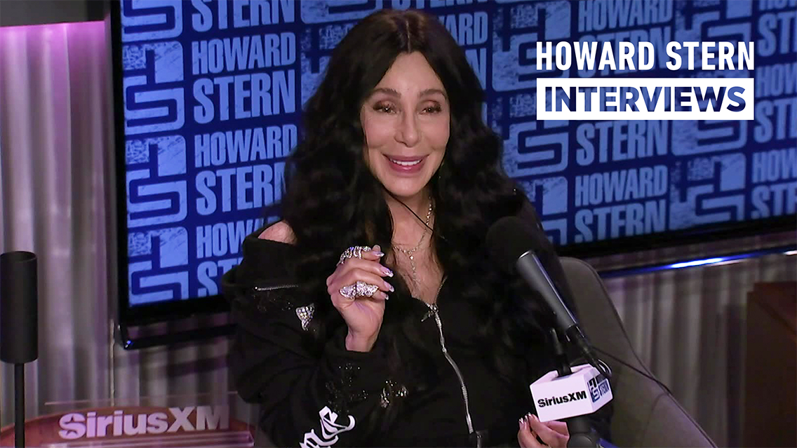 Cher Makes Her 'Howard Stern Show' Debut